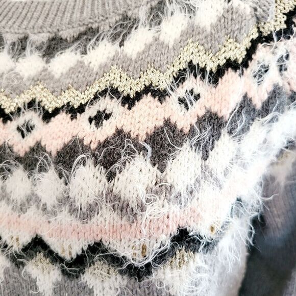 Motherhood Maternity soft Fair Isle sweater - Picture 5 of 8